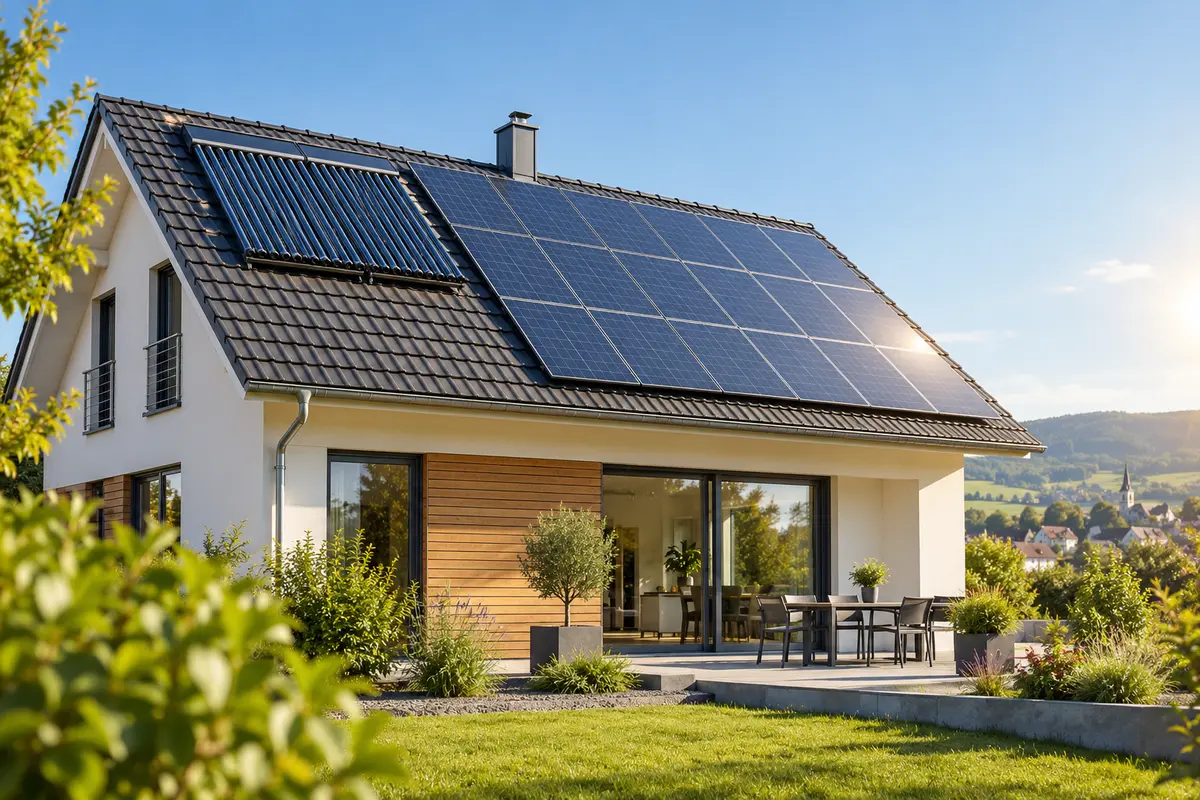 Solarwärme und Solarstrom für Ihr Zuhause