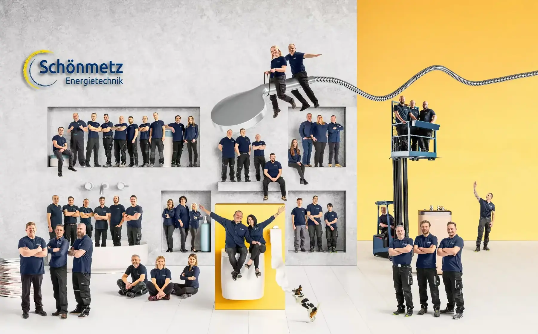 Das Team von Energietechnik Schönmetz