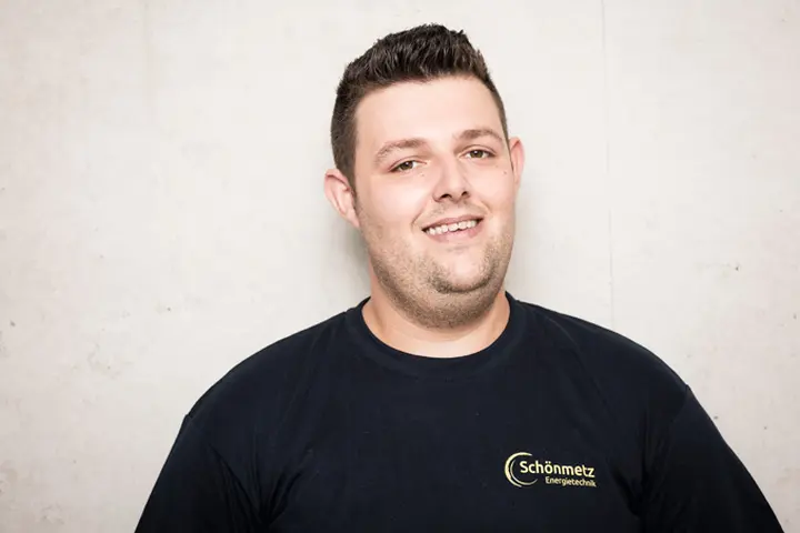 Damir vom Team Energietechnik Schönmetz