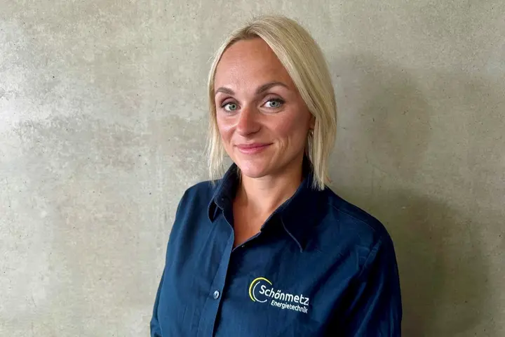 Maria vom Team Energietechnik Schönmetz