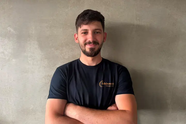 Resul vom Team Energietechnik Schönmetz