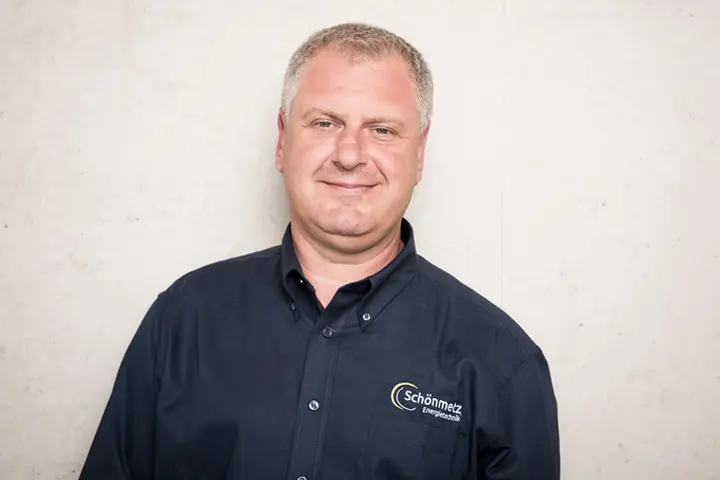 Robert vom Team Energietechnik Schönmetz