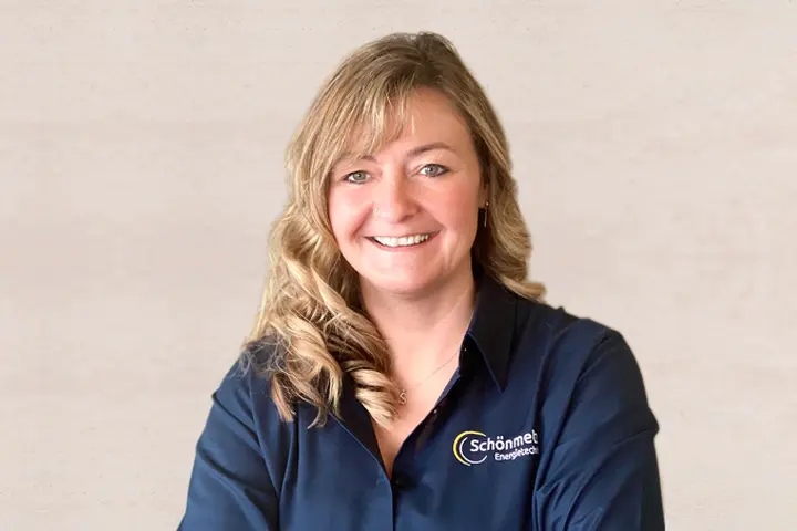Sonja vom Team Energietechnik Schönmetz